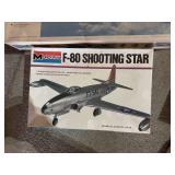 Collection of 4 Unassembled Vintage Airplane Model Kits