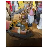 Assortment of Garden Gnomes and Animal Figurines