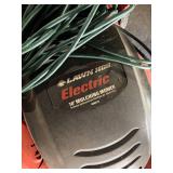 Black & Decker Electric Lawn Mower and Greenworks Electric Blower/Mulcher Set