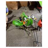 Assorted Outdoor Halloween Decorations with Ghosts and Pumpkin