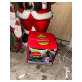 Set of Inflatable and Decorative Christmas Figures