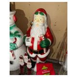 Set of Inflatable and Decorative Christmas Figures