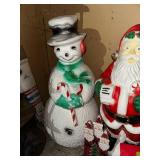 Set of Inflatable and Decorative Christmas Figures