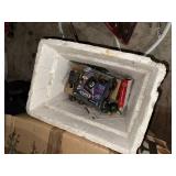 Assortment of Lighted Outdoor Christmas Decorations