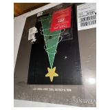 Assortment of Lighted Outdoor Christmas Decorations