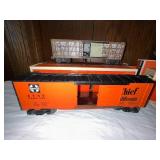 Vintage Lionel Electric Trains Set - 4 Cars with Original Boxes