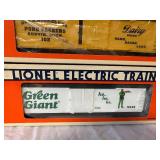 Set of 4 Lionel Electric Train Boxcars - Hormel and Frisco Brands