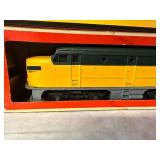Hand Painted Powered Lionel Rail King O Scale Diesel Engine and Caboose Set