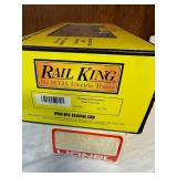 Hand Painted Powered Lionel Rail King O Scale Diesel Engine and Caboose Set