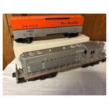 Lionel Burlington and D&Rgw Model Train Set with Cars