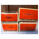 Set of 4 Lionel Electric Train Cars: Great Northern & NASA Edition