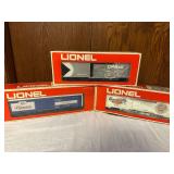 Set of 3 Lionel Vintage Box Cars - Hamm