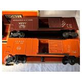 Collection of 5 Lionel Vintage Model Train Cars with Boxes