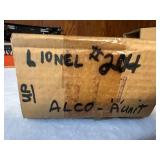 Vintage Lionel #204 Santa Fe Alco-A Diesel Locomotive Train