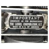 Lionel 2055 Vintage Steam Locomotive Train with Original Box