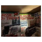 Collection of Classic Toy Trains Magazines