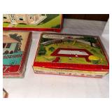 Collection of Vintage Plasticville, U.S.A. Building Kits