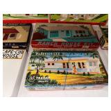 Collection of Vintage Plasticville, U.S.A. Building Kits