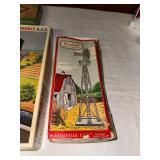 Collection of Vintage Plasticville U.S.A. HO Scale Model Kits