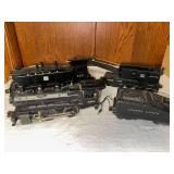 Vintage Lionel Train Set including Engine, Tender, and Caboose