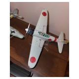 Collection of 12 Diecast Model Aircrafts with Display Stands