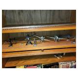 Collection of 12 Diecast Model Aircrafts with Display Stands