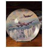 Collection of 5 Vintage Aviation Collector Plates