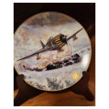 Collection of 5 Vintage Aviation Collector Plates