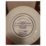 Collection of 5 Vintage Aviation Collector Plates