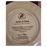 Collection of 5 Vintage Aviation Collector Plates