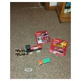 Collection of Historical Novels and Coca-Cola Model Toys