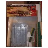 Collection of Vintage Plasticville U.S.A. Building Kits