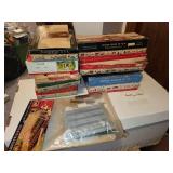 Collection of Vintage Plasticville U.S.A. Building Kits