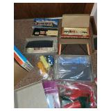 Vintage "O" Scale Plasticville Model Kit Collection with Classic Guide