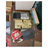 Vintage "O" Scale Plasticville Model Kit Collection with Classic Guide