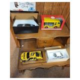 Collection of 4 Vintage Model Cars including Coca-Cola Delivery Truck