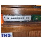 Vintage Lionel Trains Set with Burlington Engine and Cars