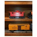 Vintage Lionel Train Set with Steam Engine and Caboose