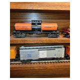 Vintage Lionel Train Set with Steam Engine and Caboose