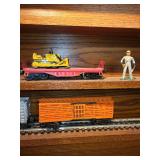 Vintage Lionel Train Set with Steam Engine and Caboose