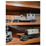 Set of 4 Vintage Lionel Lines Model Train Cars