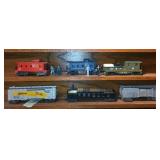 Collection of Lionel Train Cars with Figures