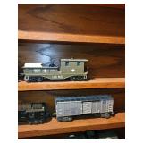 Collection of Lionel Train Cars with Figures
