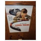 Collection of Vintage Lionel Trains Memorabilia