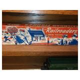 Vintage The Railroaders Metal Figures by Lincoln Logs
