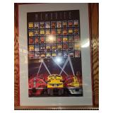 Railroad Collectibles Set with Framed Posters and Emblem Folders