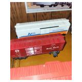 Set of 6 Vintage Model Train Cars