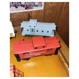 Set of 6 Vintage Model Train Cars