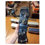 Set of 4 Vintage Model Trains including Santa Fe and Great Northern