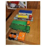 Collection of Vintage Dinky Toy Trucks with Original Boxes